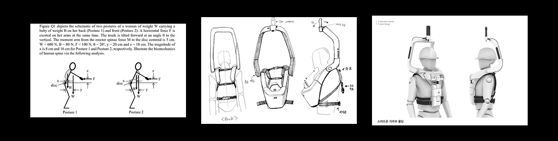 The Beamo capture device: industrial design sketches, the physical prototype, and the production unit